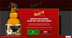 Desktop Screenshot of loesch-zwerg.de